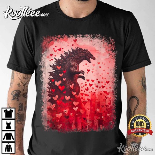 Kaiju Valentine Japan Monster Movie T-Shirt