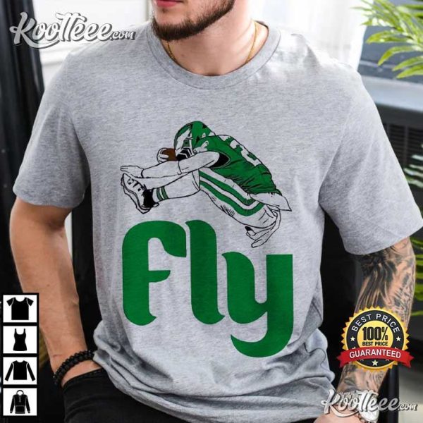 Saquon Barkley Fly Eagles Fly Football T-Shirt