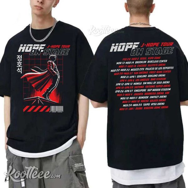 J-Hope Hope On The Stage Tour T-Shirt