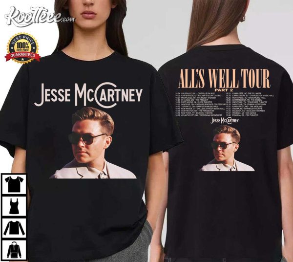 Jesse McCartney All’s Well Tour Part 2 T-Shirt