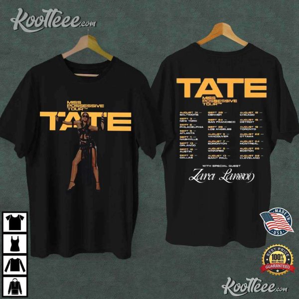 Tate McRae Miss Possessive World Tour 2025 Gift T-Shirt