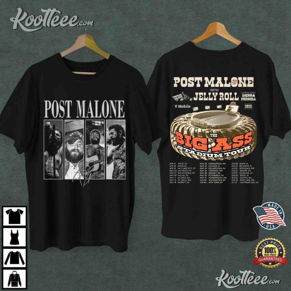 Vintage Post Malone Big Ass Stadium Tour T-Shirt