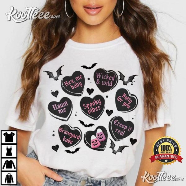 Spooky Valentines Day Halloween T-Shirt