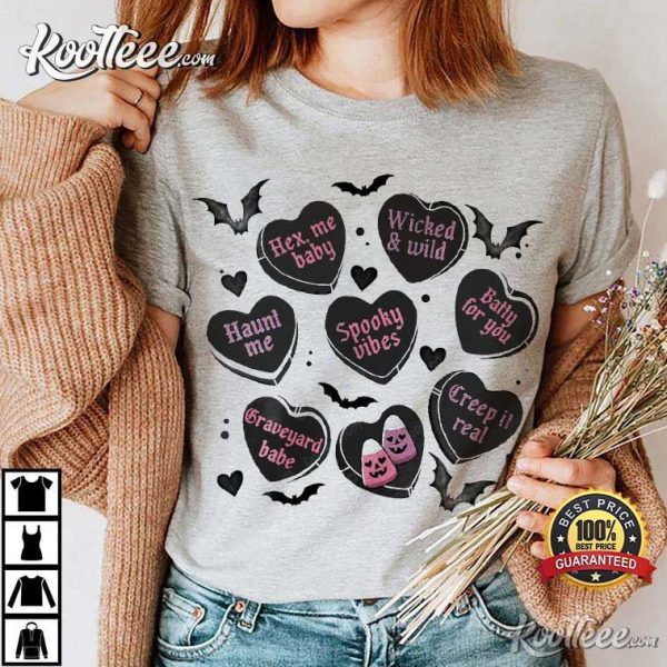 Spooky Valentines Day Halloween T-Shirt