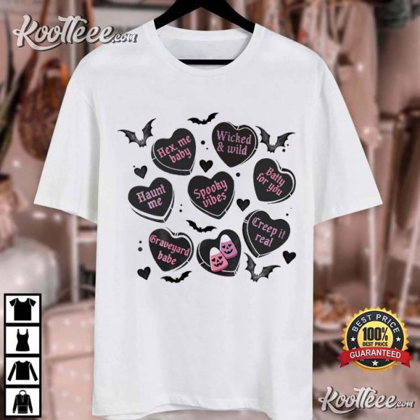 Spooky Valentines Day Halloween T-Shirt