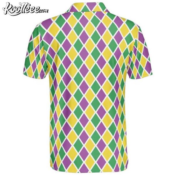 Mardi Gras Arglye Festival Polo Shirt