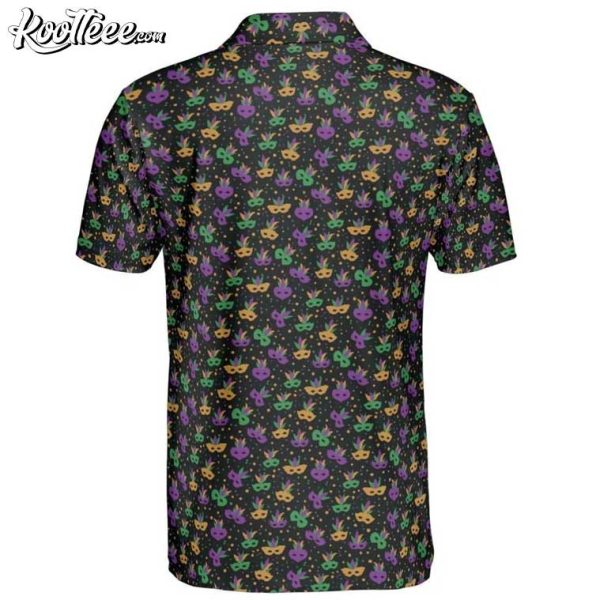 Mardi Gras Masquerade Golf Polo Shirt