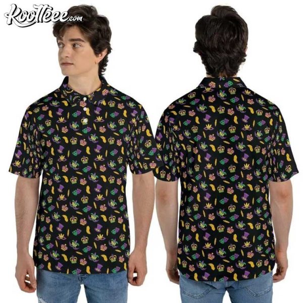 Mardi Gras Festival Polo Shirt