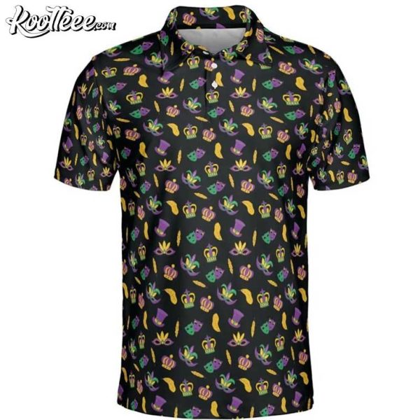 Mardi Gras Festival Polo Shirt