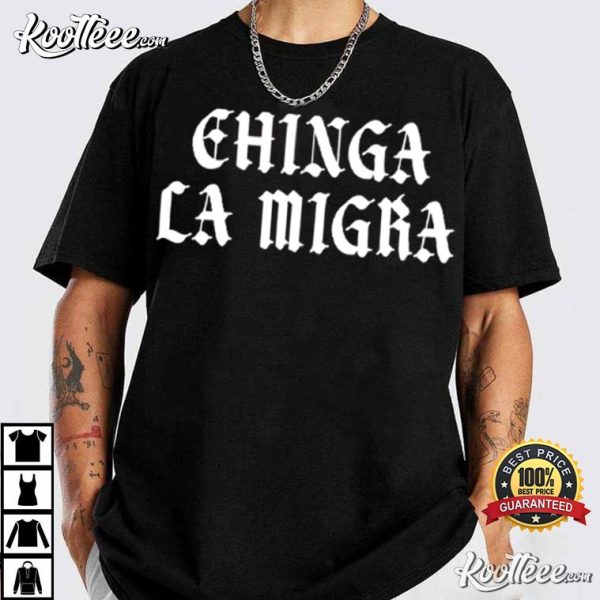 Chinga La Migra Fuck ICE T-Shirt