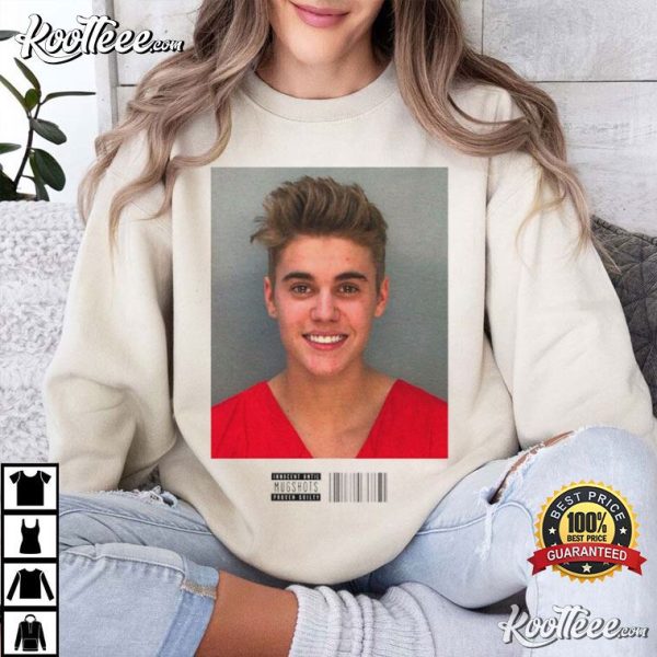 Justin Bieber Mugshot T-Shirt