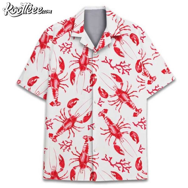 Lobster Crawfish Summer Hawaiian Shirt