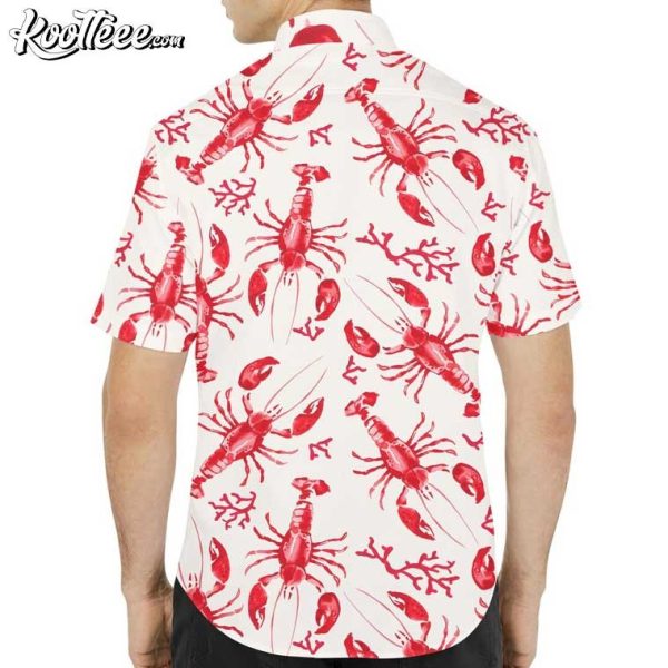 Lobster Crawfish Summer Hawaiian Shirt