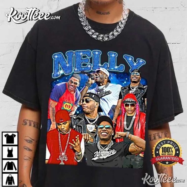 Nelly 90s Vintage Bootleg Rap T-Shirt