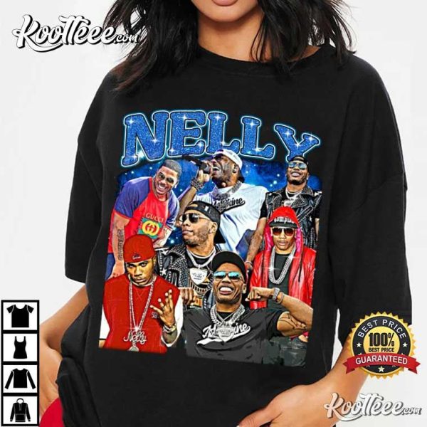 Nelly 90s Vintage Bootleg Rap T-Shirt