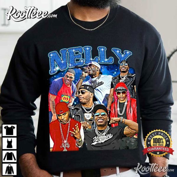 Nelly 90s Vintage Bootleg Rap T-Shirt