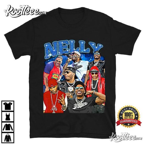 Nelly 90s Vintage Bootleg Rap T-Shirt