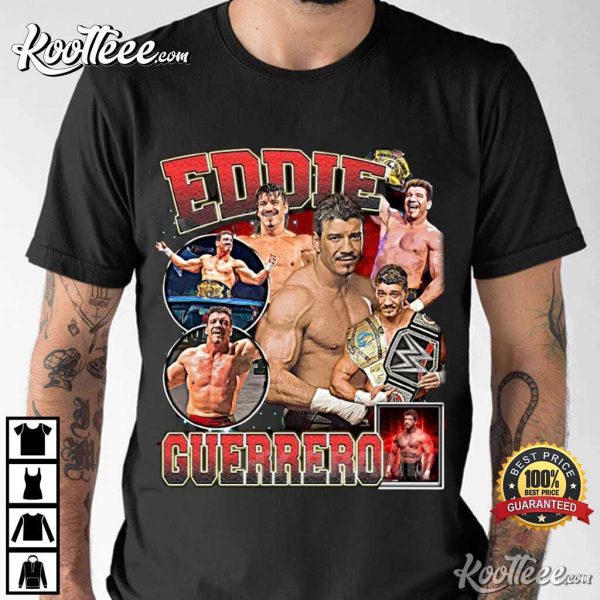 Eddie Guerrero Latino Heat 90s Vintage T-Shirt