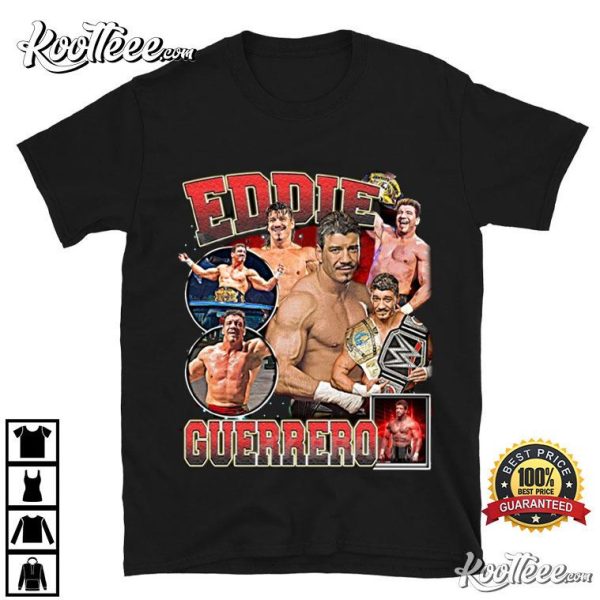 Eddie Guerrero Latino Heat 90s Vintage T-Shirt