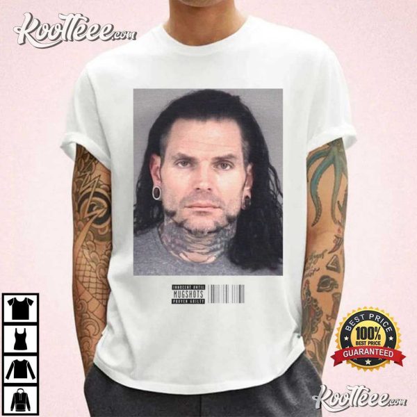 Jeff Hardy Mugshot Wrestling Fan T-Shirt