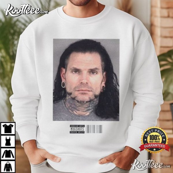 Jeff Hardy Mugshot Wrestling Fan T-Shirt