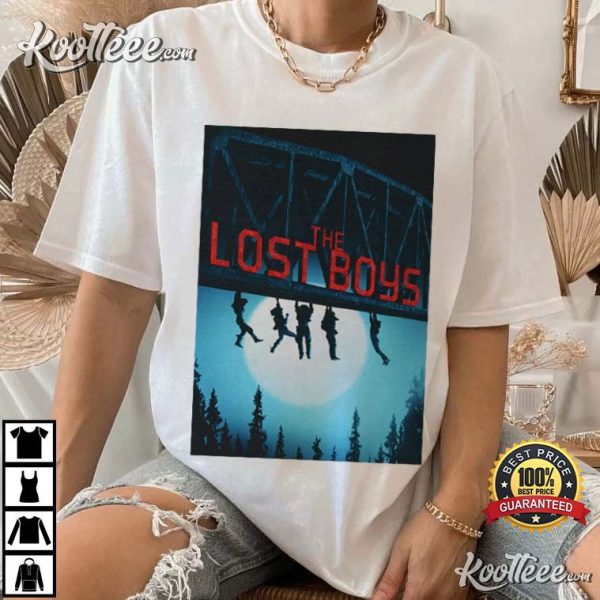 The Lost Boys 80s Movie Poster T-Shirt