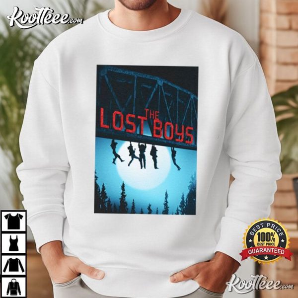 The Lost Boys 80s Movie Poster T-Shirt