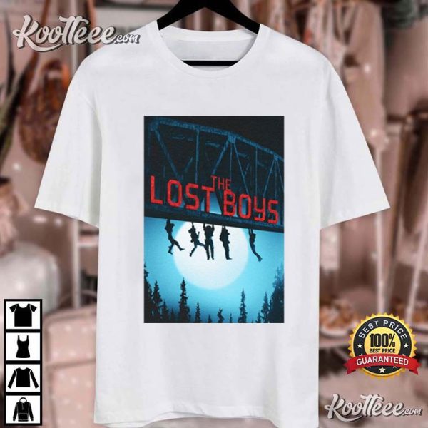 The Lost Boys 80s Movie Poster T-Shirt