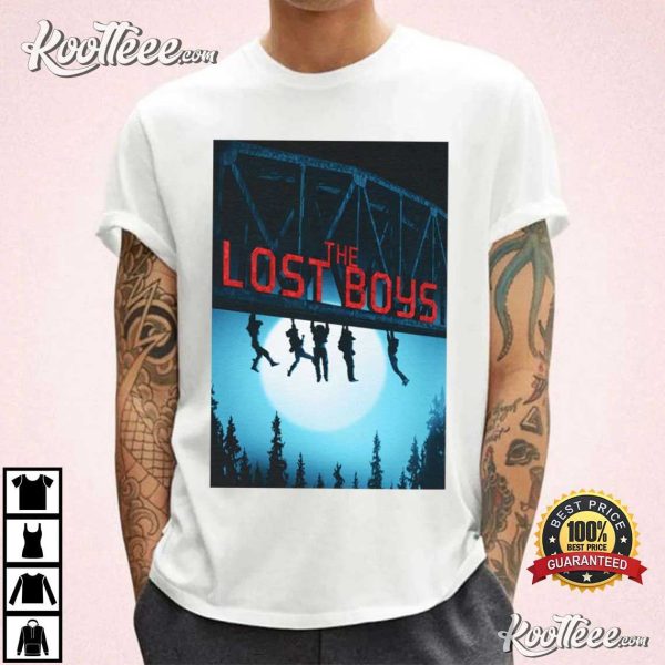 The Lost Boys 80s Movie Poster T-Shirt