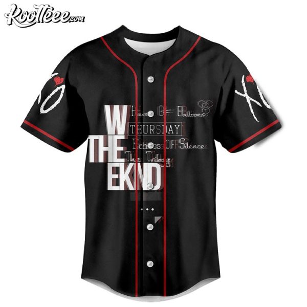 The Weeknd Dawn FM House Of The Balloons Baseball Jersey