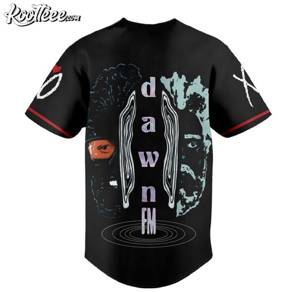 The Weeknd Dawn FM House Of The Balloons Baseball Jersey