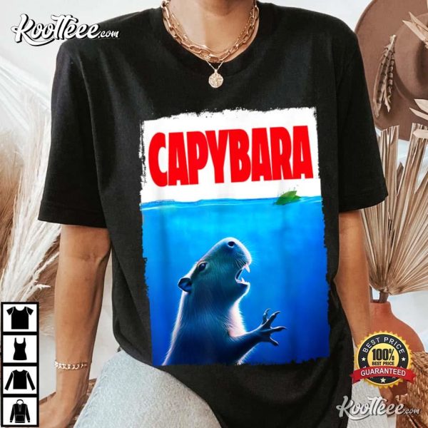 Capybara Paws Lover Animals T-Shirt