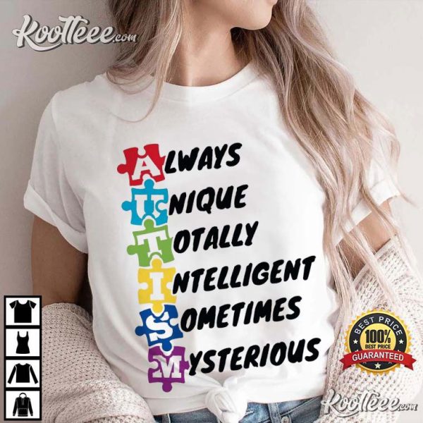 Autism Awareness Neurodiversity Pride Inclusion Advocates T-Shirt