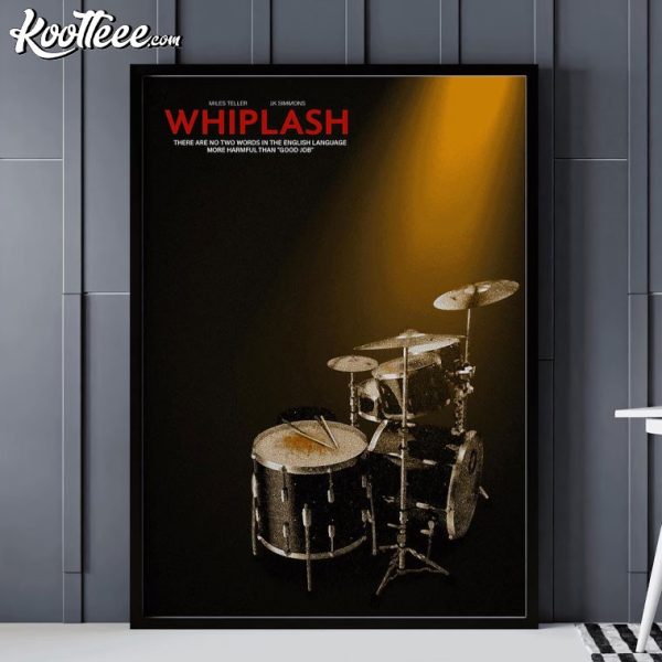 Whiplash Drum Set Movie Poster