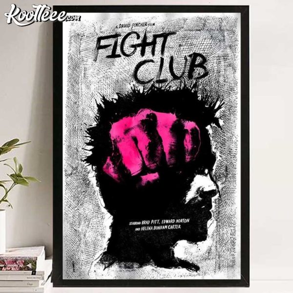 Fight Club Movie Wall Art Poster