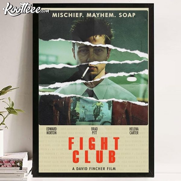 Fight Club A David Fincher Film Poster