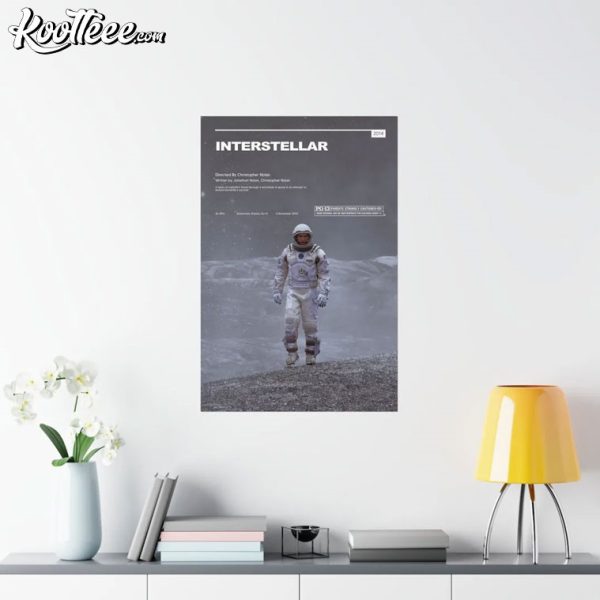 Interstellar Cinematic Movie Poster