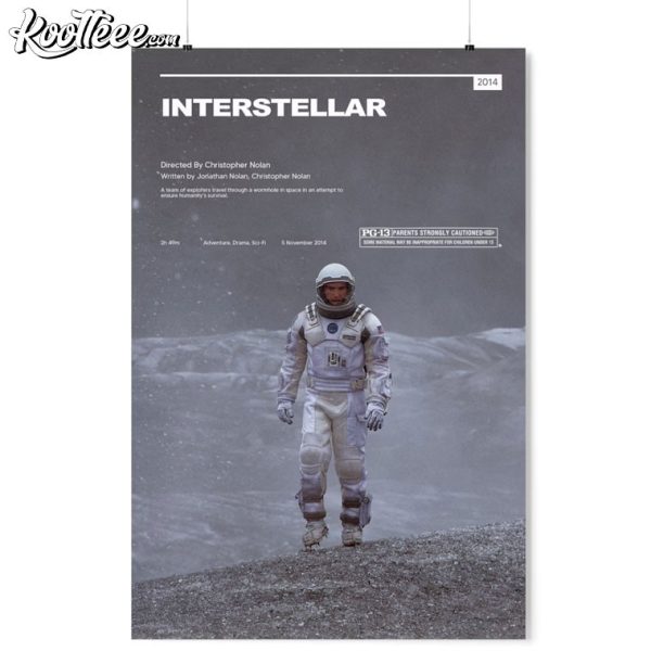 Interstellar Cinematic Movie Poster