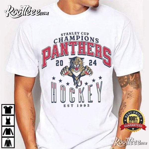 Florida Panthers Hockey Stanley Cup Champions T-Shirt