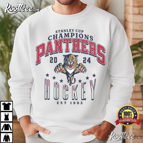 Florida Panthers Hockey Stanley Cup Champions T-Shirt