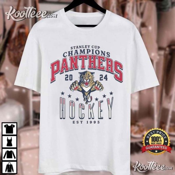 Florida Panthers Hockey Stanley Cup Champions T-Shirt