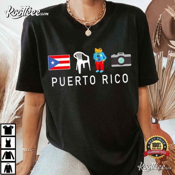 Más Fotos Puerto Rico Frog Bad Bunny T-Shirt