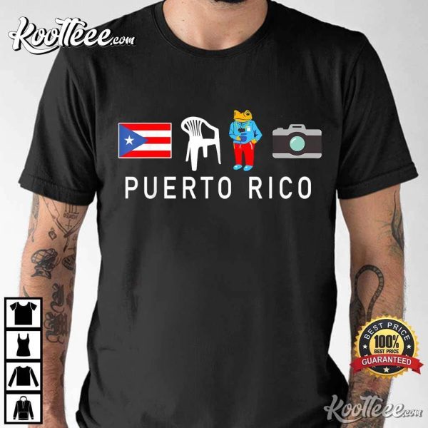 Más Fotos Puerto Rico Frog Bad Bunny T-Shirt