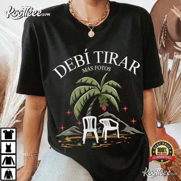 Debí Tirar Más Fotos Puerto Rico Graphic Retro T-Shirt