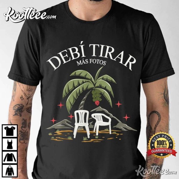 Debí Tirar Más Fotos Puerto Rico Graphic Retro T-Shirt