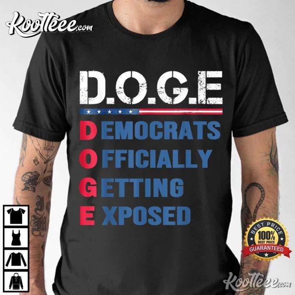 DOGE Department Of Government Efficiency Trump Republican T-Shirt