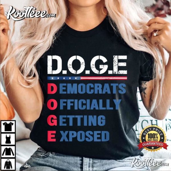 DOGE Department Of Government Efficiency Trump Republican T-Shirt