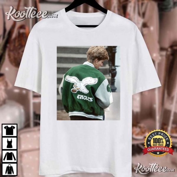 Princess Diana Philadelphia Eagles Jacket T-Shirt