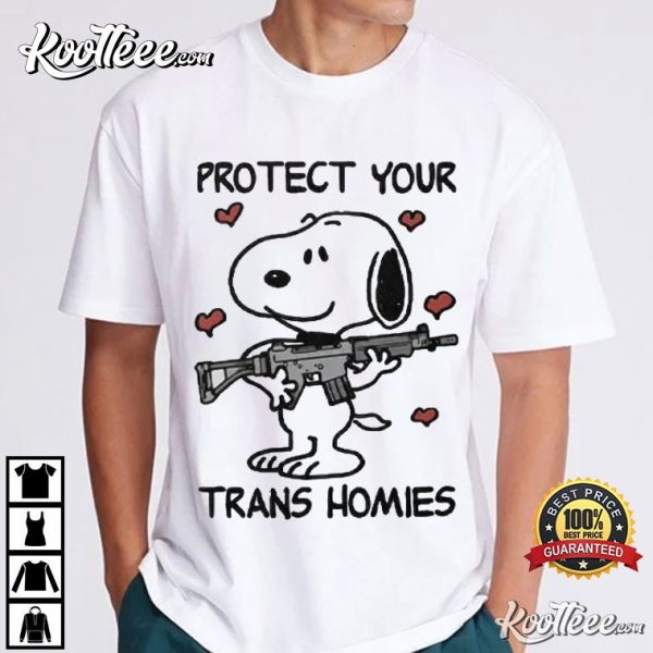 Protect Your Trans Homies Snoopy T-Shirt