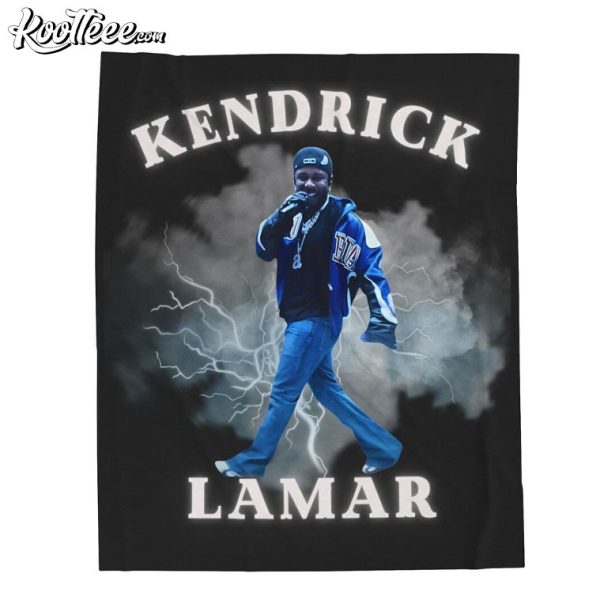 Kendrick Lamar Rap Not Like Us Fleece Blanket